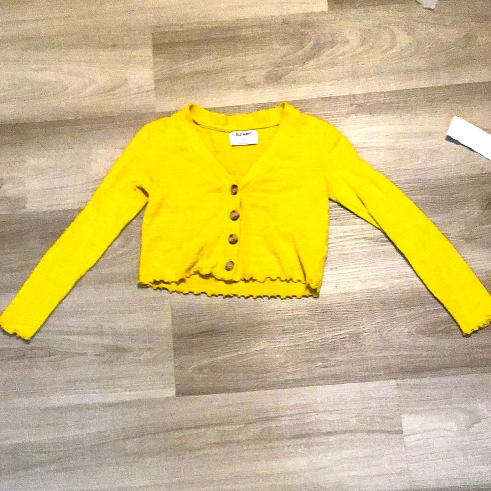Youth Long sleeve crop top from old navy